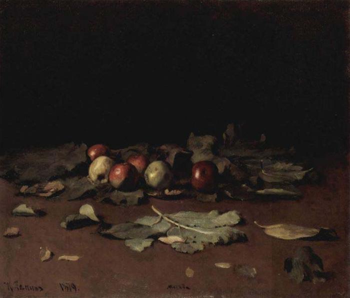  Apples and Leaves,
